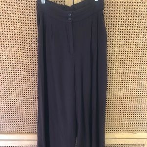 Dark Brown H&M Culotte Lounge Pant Size 8